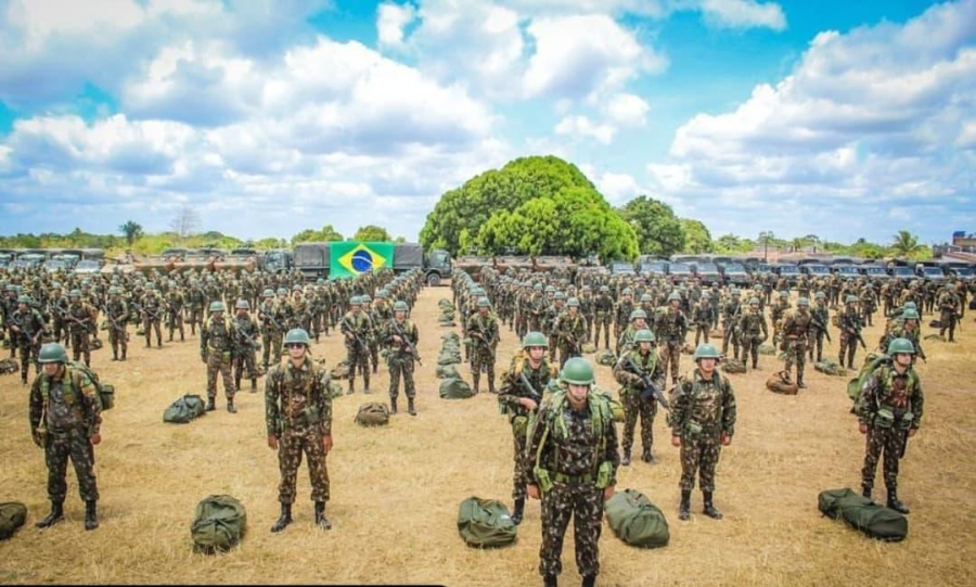 Exercito realiza exercício de guerra em Rondônia com foco em ataque e defesa do território nacional 